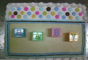 Baby Blocks and Polka Dots